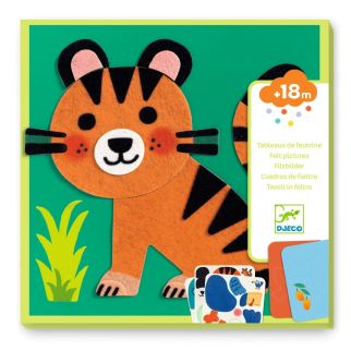 Collage Filt, S&oslash;de dyr