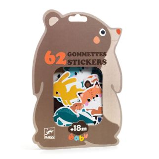 Klistermærker, Skovdyr