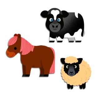 Klistermærker, Bondegårdsdyr