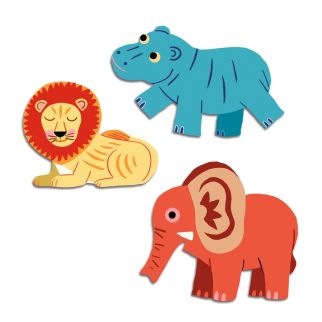 Klistermærker, Safaridyr