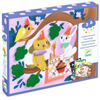 Collage skum, Glimmer fester