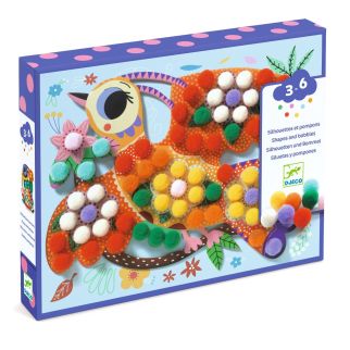 Collage Pompoms, Fugle