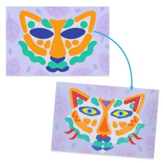 Mal med svampe, mal og fold