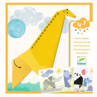 Første papir folding, 1, 2, 3 fold