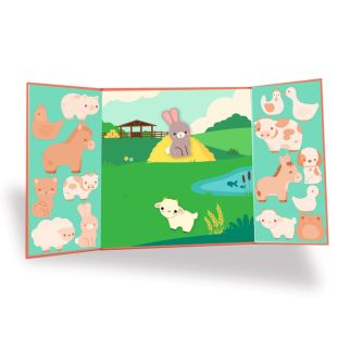 Tag af og p&aring; klisterm&aelig;rker - bondeg&aring;rden