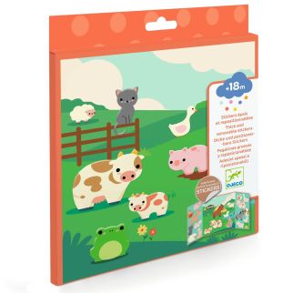 Tag af og p&aring; klisterm&aelig;rker - bondeg&aring;rden