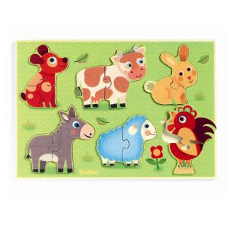 Træpuslespil, Halløj på engen