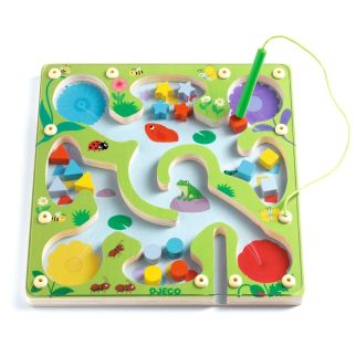 Frølabyrint, magnetisk