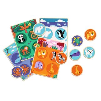 Træbilledlotteri, Dyr