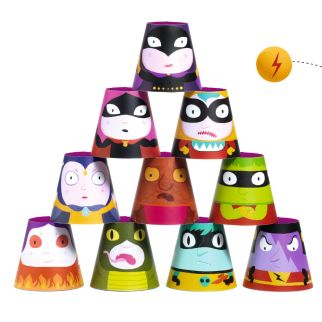 Byg og vælt, Sjove ansigter