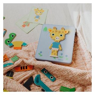 Inzebox magnet leg, Mix dyr