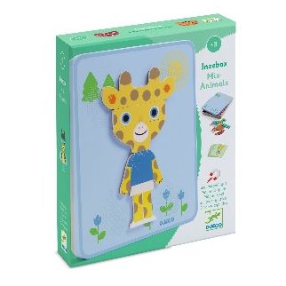 Inzebox magnet leg, Mix dyr