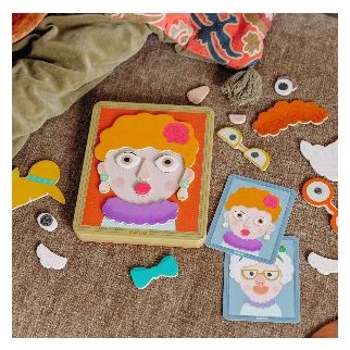 Inzebox magnet leg, Portrætter