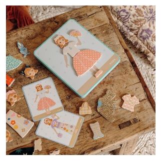 Inzebox magnet leg, Påklædning