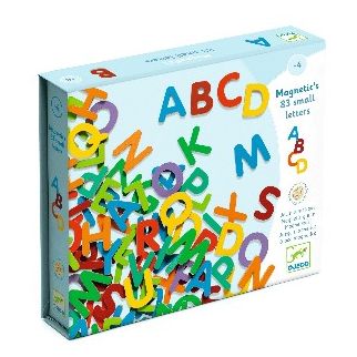 Magnetbogstaver, 83 stk.
