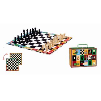 Spilkuffert – Skak og Dam