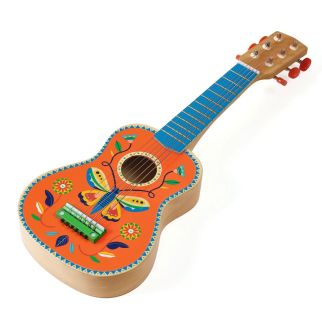 Guitar i tr&aelig;, lille