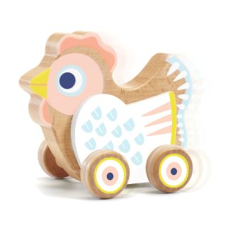 Baby white - BabySing, rulledyr musikhøne