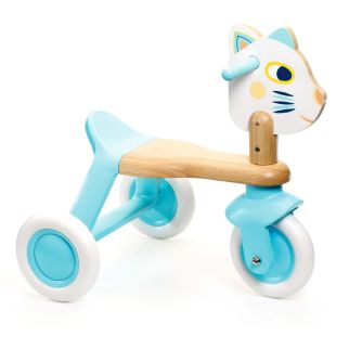 Baby white - BabyScooti, gåcykel