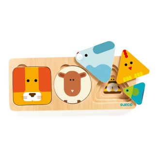 AnimaBasic, lag-på-lag geometri dyr