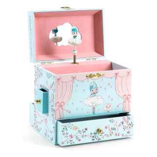 Smykkeskrin med musik, Ballerina på scenen