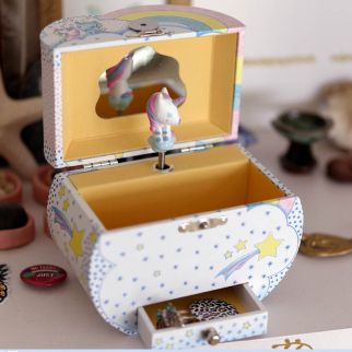 Smykkeskrin med musik, Enhjørning