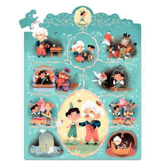 Story puzle, Pinocchio - 54 brikker