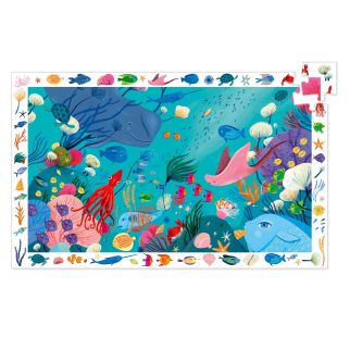 Observations puslespil, under havet 54 brikker