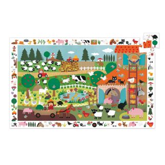 Observationspuslespil, Bondegård - 35 brikker