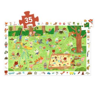 Observationspuslespil, Haven - 35 brikker