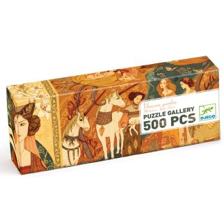 Galleri puslespil – Jomfruer og enhjørninger - 500 brikker