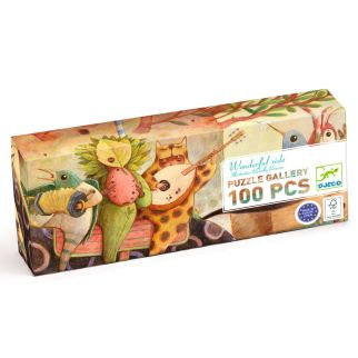 Galleripuslespil, Den fantastiske tur - 100 brikker