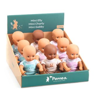 Pomea Mini, dukker i display 9 stk