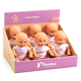 Pomea Mini, dukker i display 6 stk
