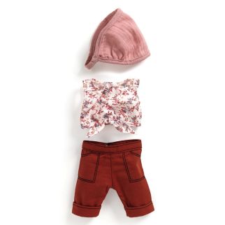 Lovely Pomea, Dukketøj - Sæt med røde bukser