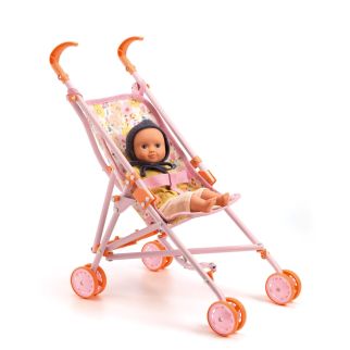 Pomea, dukkeklapvogn Flowers 54 cm