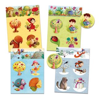 Billedlotteri - De 4 årstider.