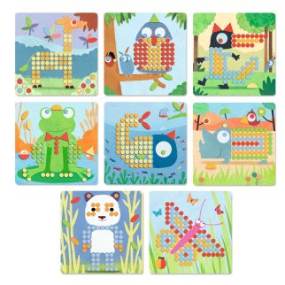 Stiftmosaik - Vilde dyr