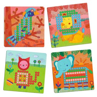 Stiftmosaik – Dyr.