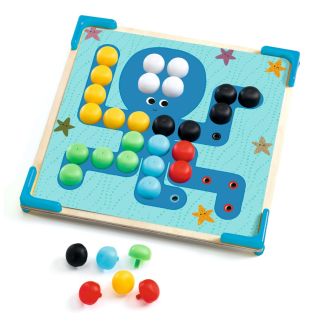 Stiftmosaik - Mit første mosaik