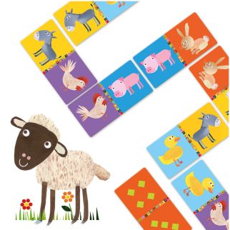 Domino, Bondegårdsdyr. 