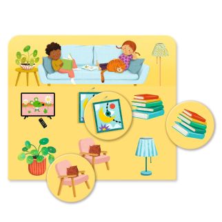 Lærespil, Billedlotteri Huset