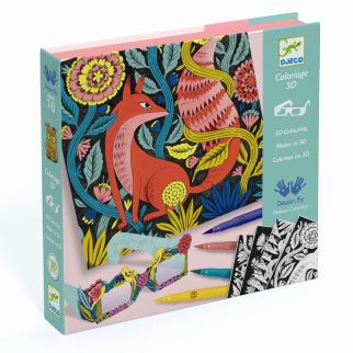 Kreativ æske - Magiske skov i 3D effekt