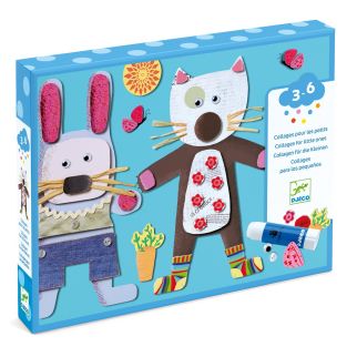 Kreativ æske, Collage for de mindste. 