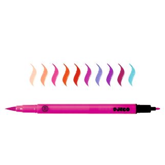 Tusser - pigefarver. 