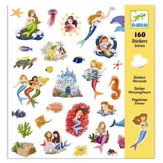 Klistermærker, havfruer