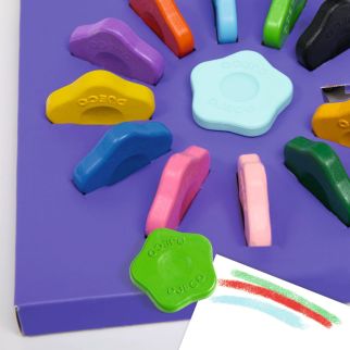 Fedtfarver, blomster