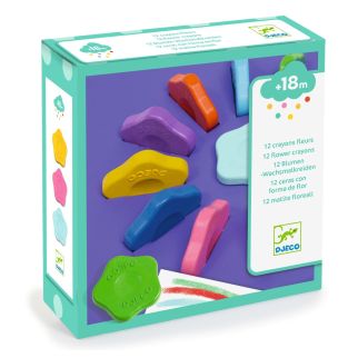 Fedtfarver, blomster