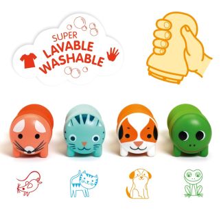 Stempler for de små, Havedyr