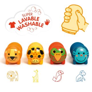 Stempler for de små, safaridyr